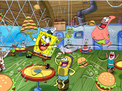 Spēle Jigsaw Puzzle: SpongeBob SquarePants Work Time