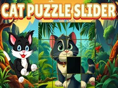 Spēle Cat Puzzle Slide