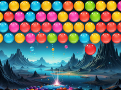 Spēle Bubble Blitz Galaxy