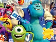 Spēle Jigsaw Puzzle: Monsters University