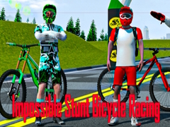 Spēle Impossible Stunt Bicycle Racing