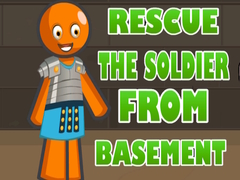 Spēle Rescue the Soldier from Basement