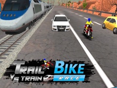 Spēle Trail Bike vs Train Race