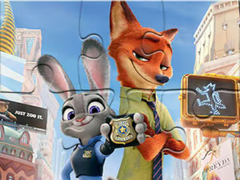 Spēle Jigsaw Puzzle: Zootopia