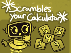 Spēle Scrambles Your Calculator