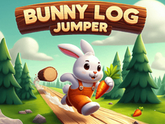 Spēle Bunny Log Jumper