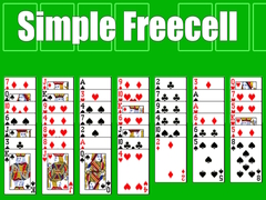 Spēle Simple Freecell