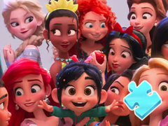 Spēle Jigsaw Puzzle: Disney Princess Family Photo