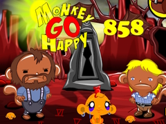 Spēle Monkey Go Happy Stage 858