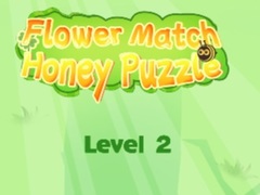 Spēle Flower Match Honey Puzzle