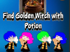 Spēle Find Golden Witch with Potion