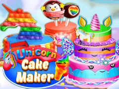 Spēle Unicorn Cake Maker