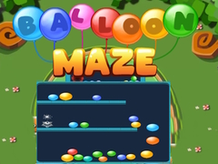 Spēle Balloon Maze