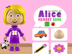 Spēle World of Alice Memory Game