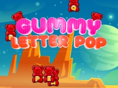 Spēle Gummy Letter Pop