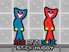 Spēle Red and Blue Stick Huggy