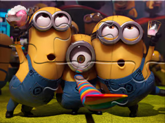 Spēle Jigsaw Puzzle: Minions Party