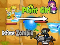 Spēle Plant Girl Defense Zombie