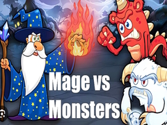 Spēle Mage vs Monsters