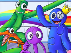 Spēle Jigsaw Puzzle: Rainbow Friends 2