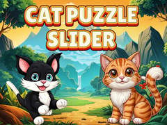 Spēle Cat Puzzle Slider