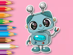 Spēle Coloring Book: Smile Robot