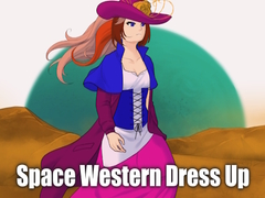 Spēle Space Western Dress Up