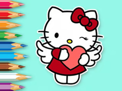 Spēle Coloring Book: Love Kitty