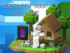 Spēle Mineblock Hook Adventure