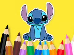 Spēle Coloring Book: Stitch