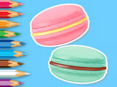 Spēle Coloring Book: Macaron