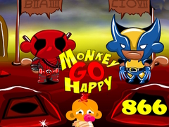 Spēle Monkey Go Happy Stage 866