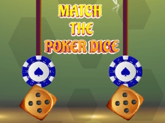 Spēle Match The Poker Dice