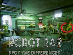 Spēle Robot Bar Spot the differences