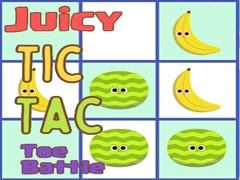 Spēle Juicy Tic Tac Toe Battle