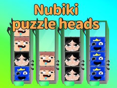 Spēle Nubiki puzzle heads