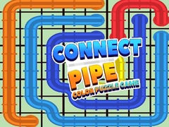 Spēle Connect Pipe Color Puzzle Game