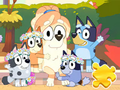 Spēle Jigsaw Puzzle: Bluey Sweet Portrait