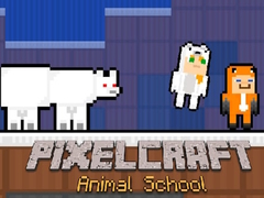 Spēle PixelCraft Animal School