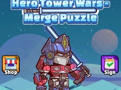 Spēle Hero Tower Wars Merge Puzzle