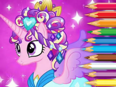 Spēle Coloring Book: Pony Princess