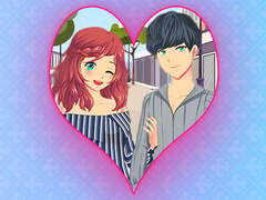 Spēle Romantic Anime Couples Dress Up Game