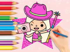 Spēle Coloring Book: Toca Baca World