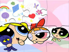 Spēle Jigsaw Puzzle: Powerpuff Girls Sweet Dream