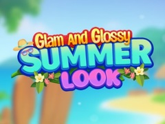 Spēle Glam And Glossy Summer Look