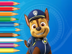 Spēle Coloring Book: Paw Patrol Chase