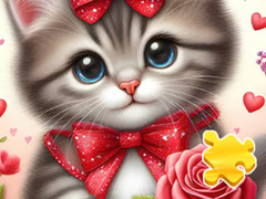 Spēle Jigsaw Puzzle: Rose Cat