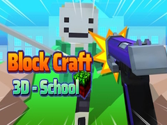 Spēle Block Craft 3D - School