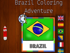 Spēle Brazil Coloring Adventure