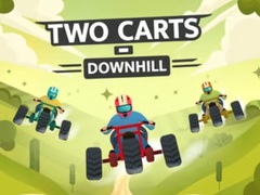 Spēle Two Carts Downhill